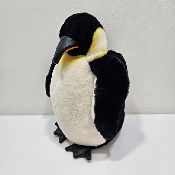 Folkmanis Folktails Emperor Penguin Plush Full Body Hand Puppet 14" Retired - Picture 1 of 11